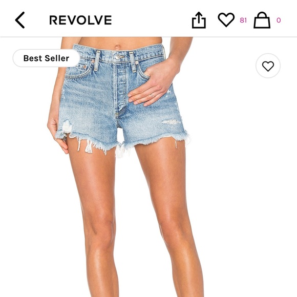 Agolde shorts - Picture 4 of 5